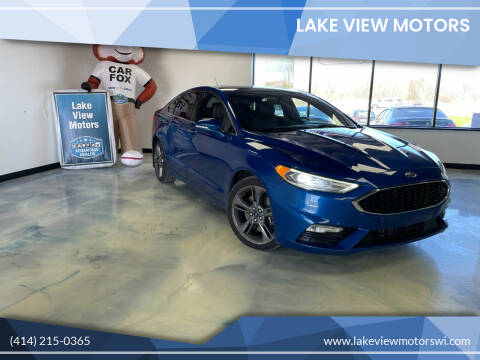 2018 Ford Fusion for sale at Lake View Motors in Oak Creek WI