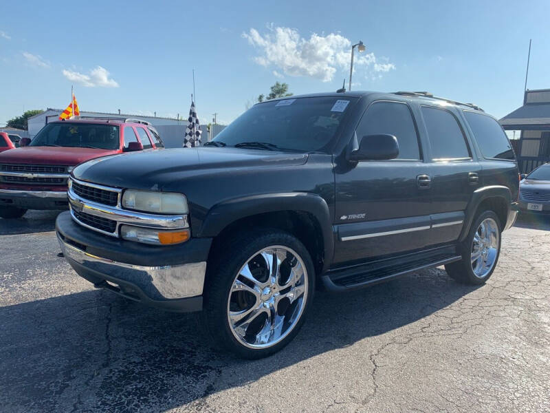 2003 Chevrolet Tahoe for sale at AJOULY AUTO SALES in Moore OK