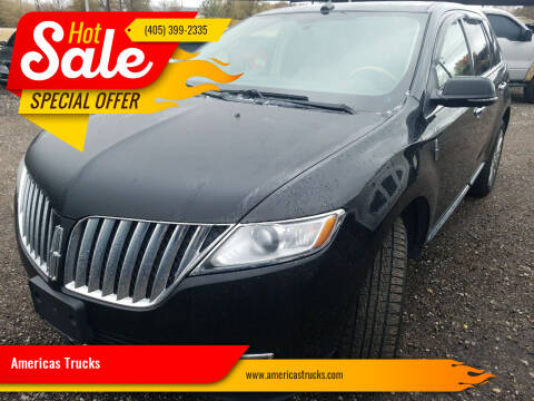 2015 Lincoln MKX for sale at Americas Trucks in Jones OK