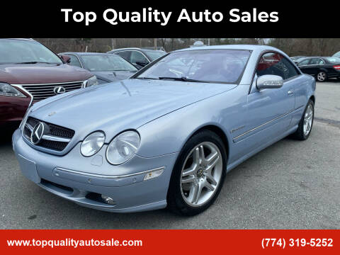 2002 Mercedes-Benz CL-Class for sale at Top Quality Auto Sales in Westport MA