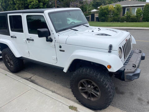 2016 Jeep Wrangler Unlimited for sale at PACIFIC AUTOMOBILE in Costa Mesa CA