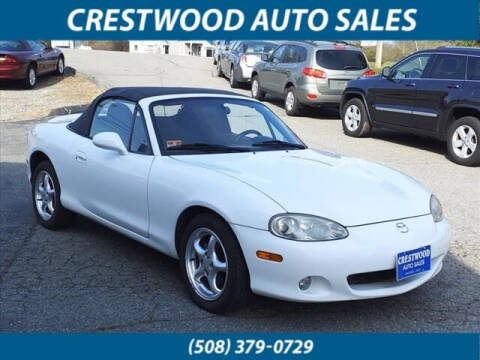2001 Mazda MX-5 Miata for sale at Crestwood Auto Sales in Swansea MA