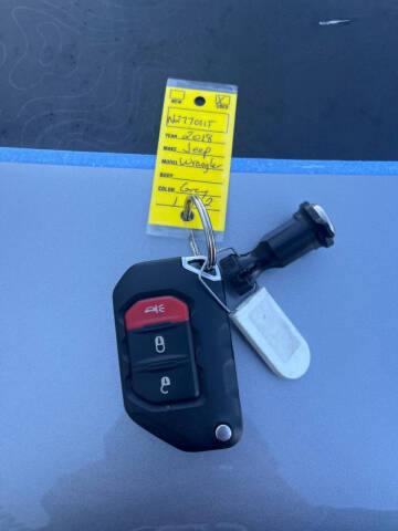 2018 Jeep Wrangler Sport S