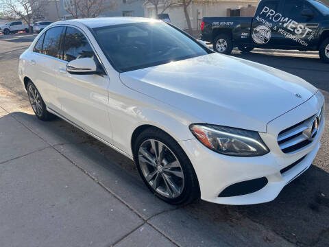 2016 Mercedes-Benz C-Class for sale at Dominguez Motors in Mesa AZ