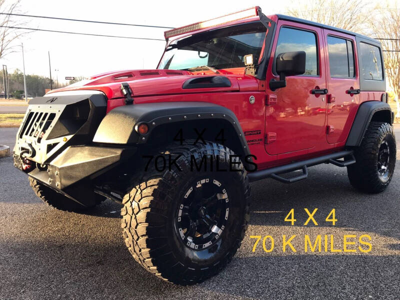 2015 Jeep Wrangler Unlimited for sale at SPEEDWAY MOTORS in Alexandria LA