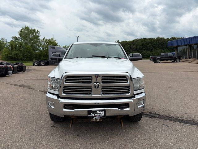 White 2012 Ram 2500 Big Horn 4x4 Big Horn 4dr Crew Cab 6.3 ft. SB Pickup 2