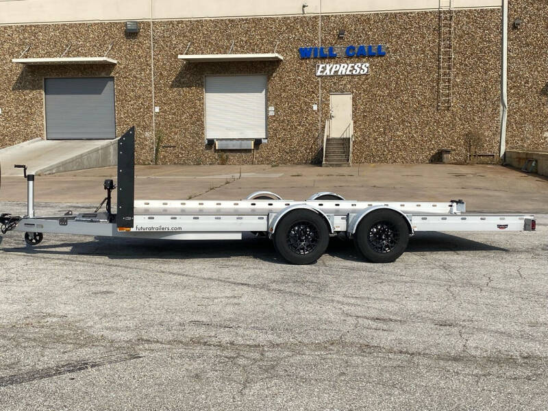 2020 Futura Lowering trailer tandem aluminum for sale at EA Motorgroup in Austin TX