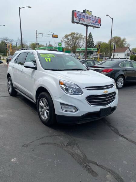 2017 Chevrolet Equinox for sale at Dream Auto Sales in South Milwaukee WI
