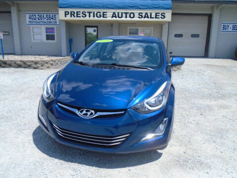 2016 Hyundai Elantra for sale at Prestige Auto Sales in Lincoln NE