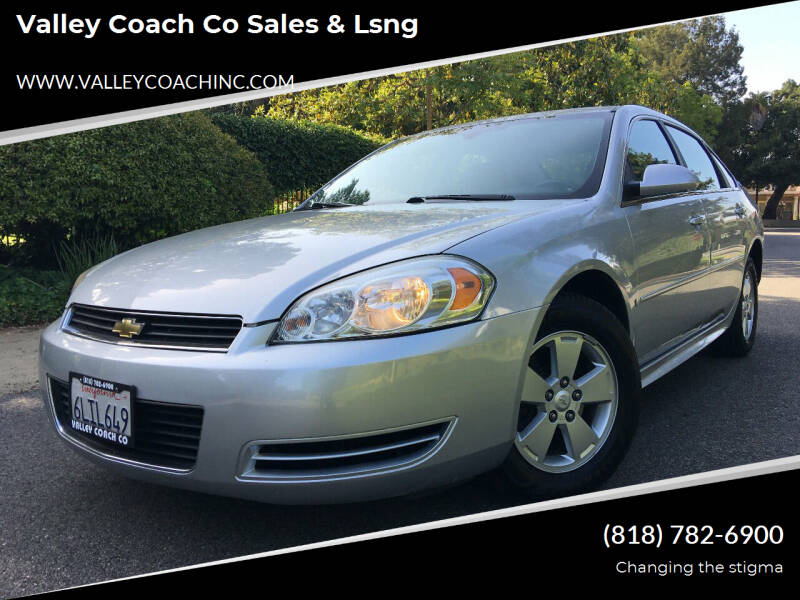 2009 Chevrolet Impala for sale at Valley Coach Co Sales & Leasing in Van Nuys CA