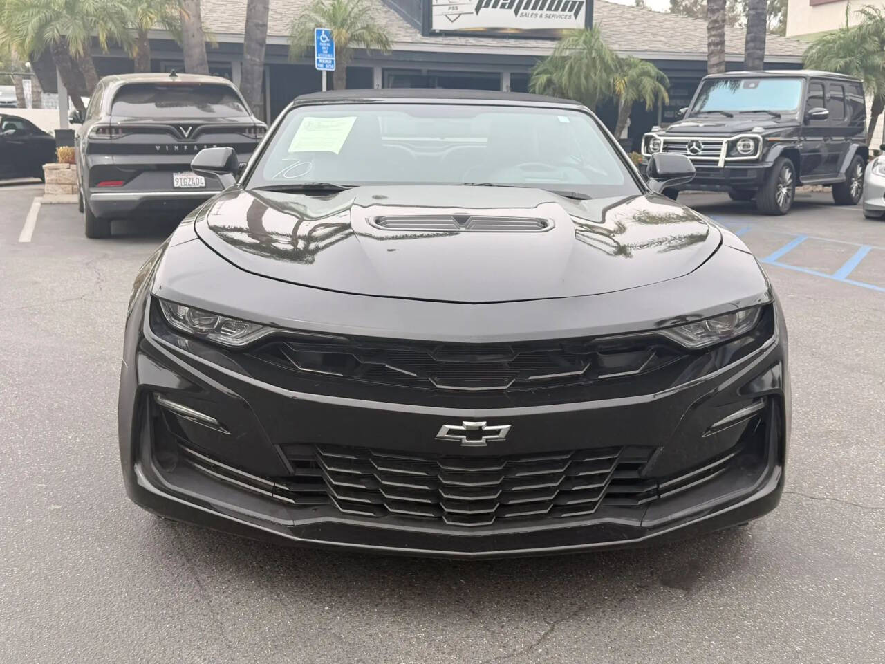 Black 2019 Chevrolet Camaro SS Convertible SS 2dr Convertible w/2SS 2