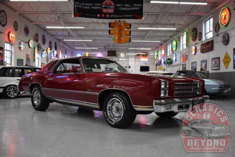 1976 Chevrolet Monte Carlo for sale at Classics and Beyond Auto Gallery in Wayne MI