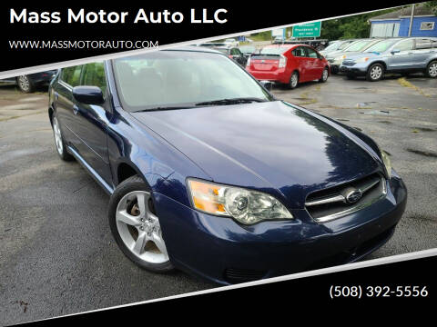 2007 Subaru Legacy for sale at Mass Motor Auto LLC in Millbury MA