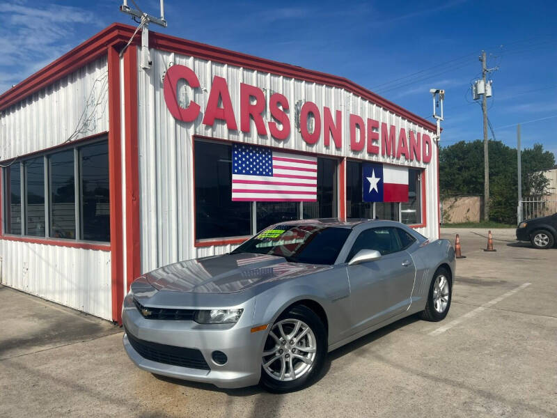 2014 Chevrolet Camaro for sale at Cars On Demand 3 in Pasadena TX