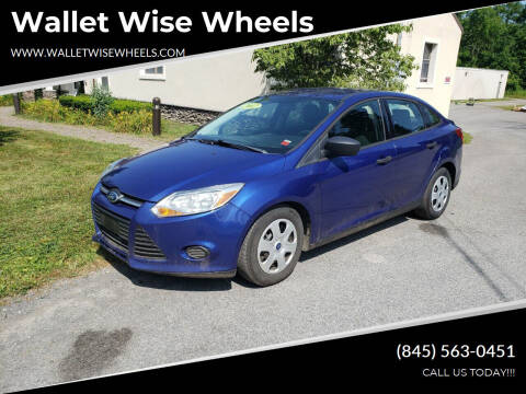 2012 Ford Focus for sale at Wallet Wise Wheels in Montgomery NY