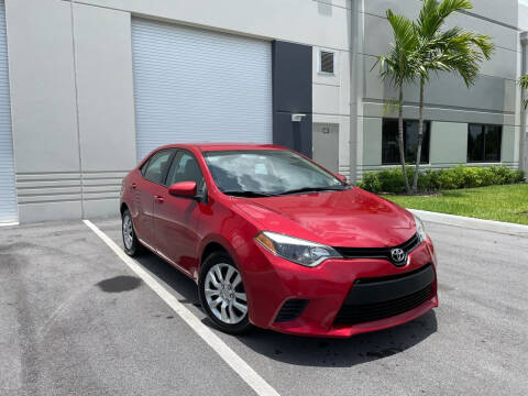 2014 Toyota Corolla for sale at S-Line Motors in Pompano Beach FL