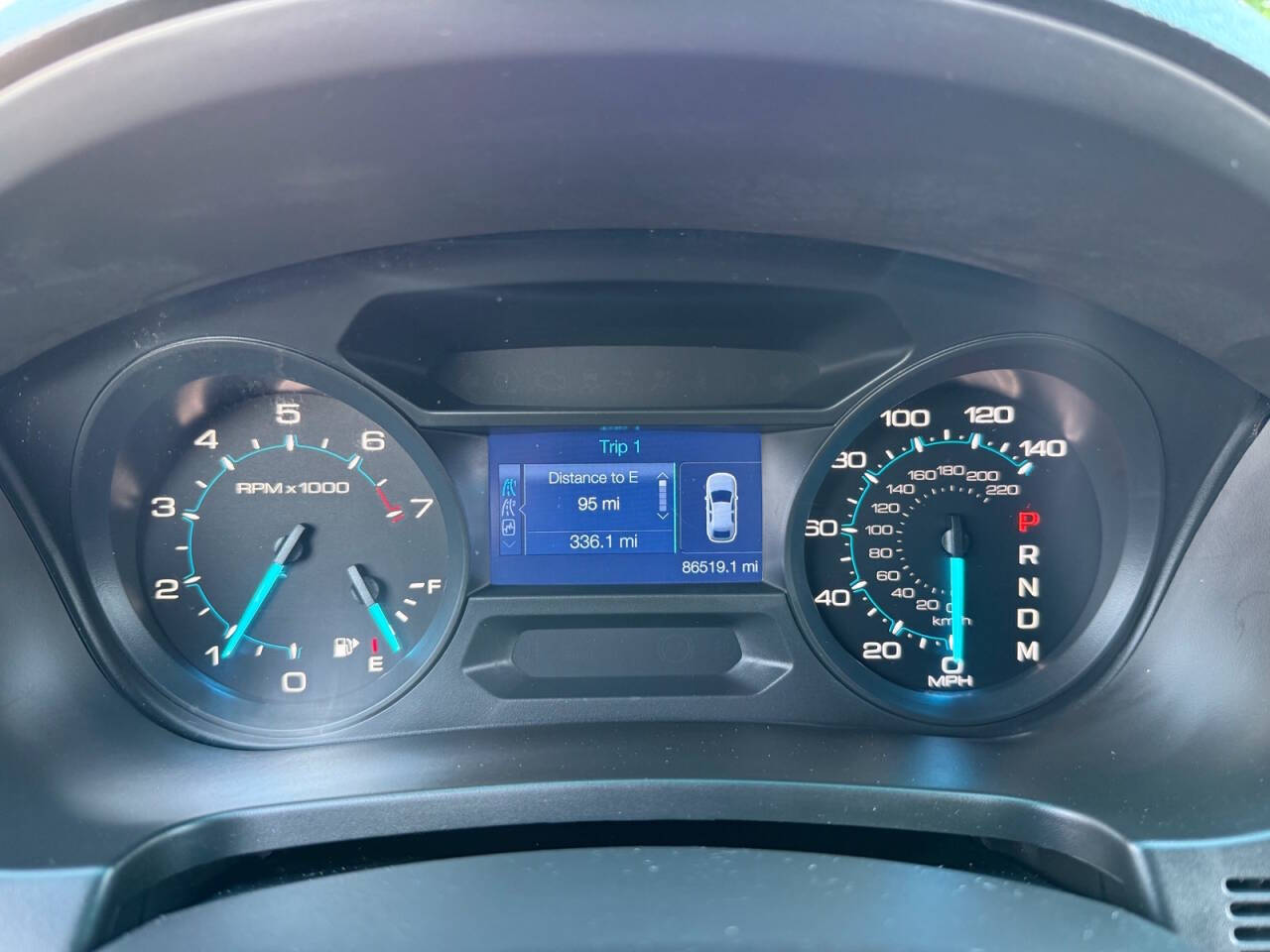 Blue 2015 Ford Explorer Base AWD Base 4dr SUV 20