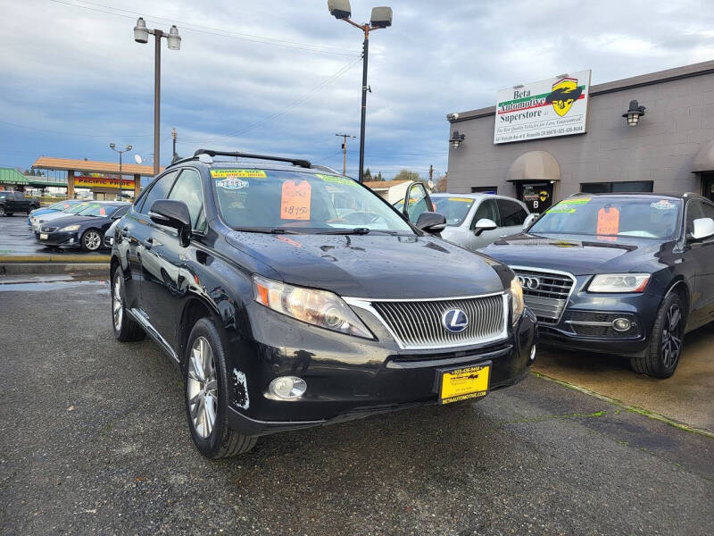 2012 Lexus RX 450h