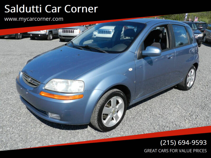 2008 Chevrolet Aveo for sale at Saldutti Car Corner in Gilbertsville PA
