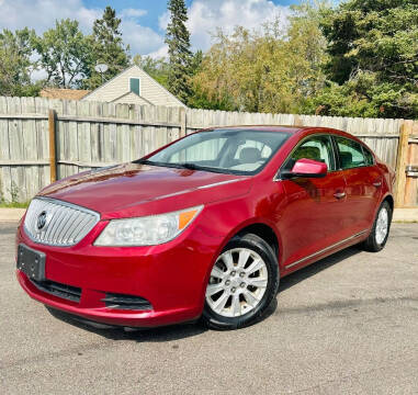 2010 Buick LaCrosse for sale at GoldenGate Auto Sales LLC in Crystal MN