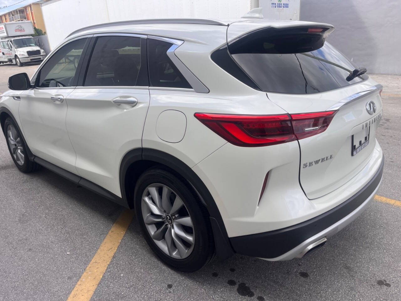 2021 INFINITI QX50 for sale at M & J UNITED AUTO SALES in LAUDERDALE LAKES, FL