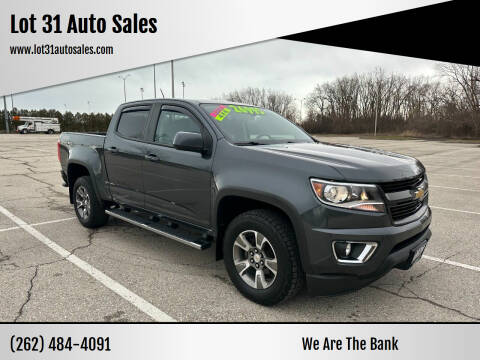 2016 Chevrolet Colorado for sale at Lot 31 Auto Sales in Kenosha WI
