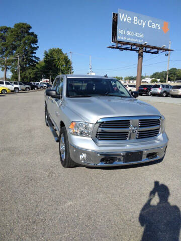2017 RAM Ram Pickup 1500 for sale at M & M Wholesale, LLC in Bryant AR