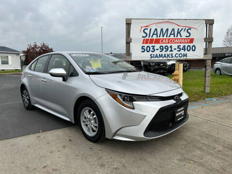 2022 Toyota Corolla Hybrid for sale at Siamak's Car Company llc in Woodburn OR