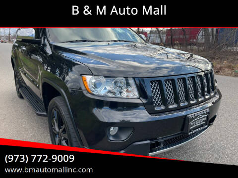 2013 Jeep Grand Cherokee for sale at B & M Auto Mall in Clifton NJ