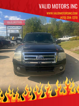 2010 Ford Expedition EL for sale at Valid Motors INC in Griffin GA
