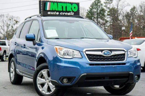 2016 Subaru Forester for sale at Metro Auto Credit in Smyrna GA