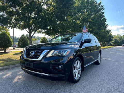 2018 Nissan Pathfinder for sale at Drive 1 Auto Sales in Wake Forest NC
