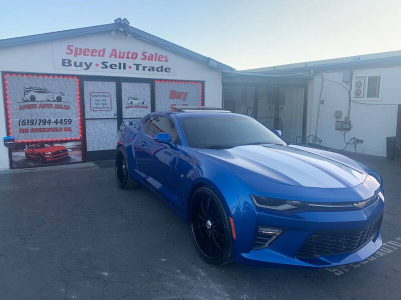 2016 Chevrolet Camaro for sale at Speed Auto Sales in El Cajon CA