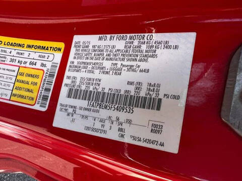 2015 Ford Mustang V6