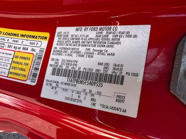 2015 Ford Mustang V6
