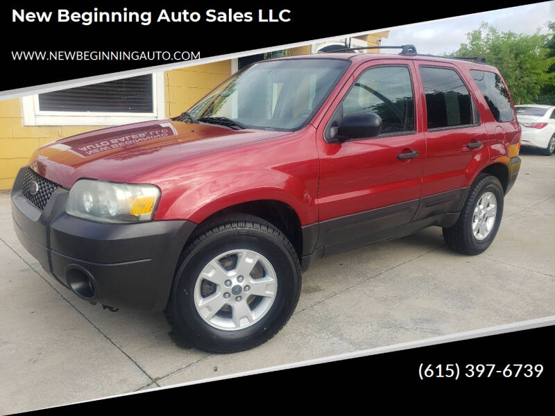 2006 Ford Escape for sale at New Beginning Auto Sales LLC in Lebanon TN