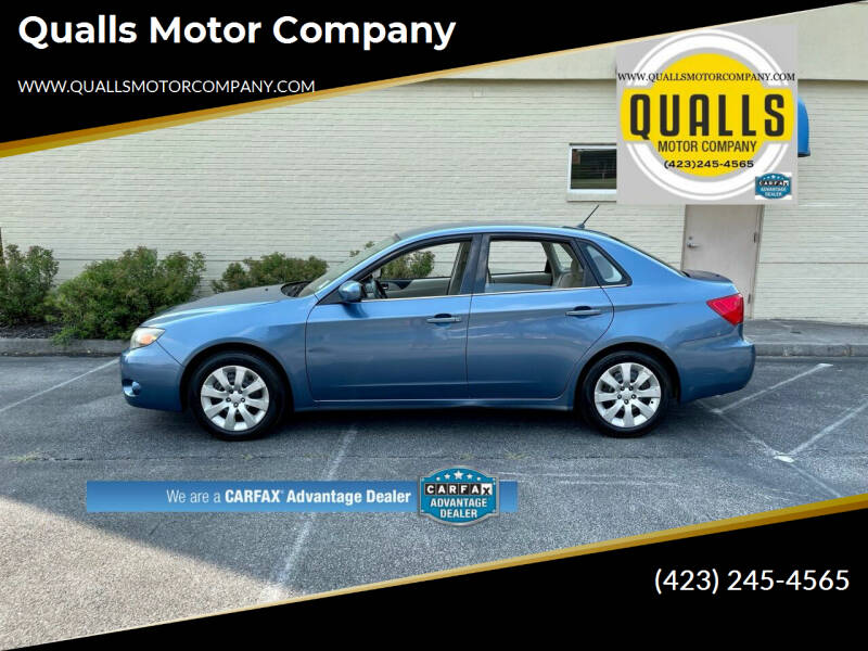 2009 Subaru Impreza for sale at Qualls Motor Company in Kingsport TN