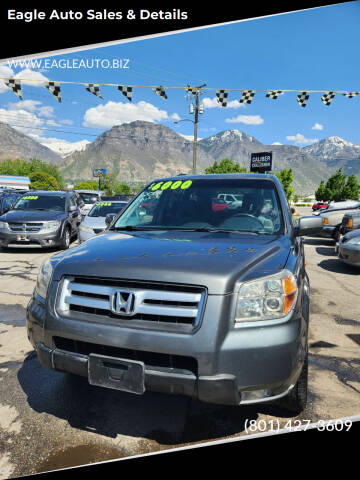 2007 Honda Pilot for sale at Eagle Auto Sales & Details in Provo UT