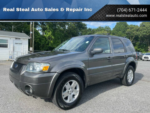 2006 Ford Escape for sale at Real Steal Auto Sales & Repair Inc in Gastonia NC