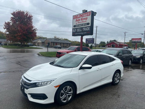 2018 Honda Civic for sale at Unlimited Auto Group in West Chester OH