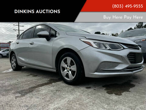 2018 Chevrolet Cruze for sale at Dinkins Auctions in Sumter SC