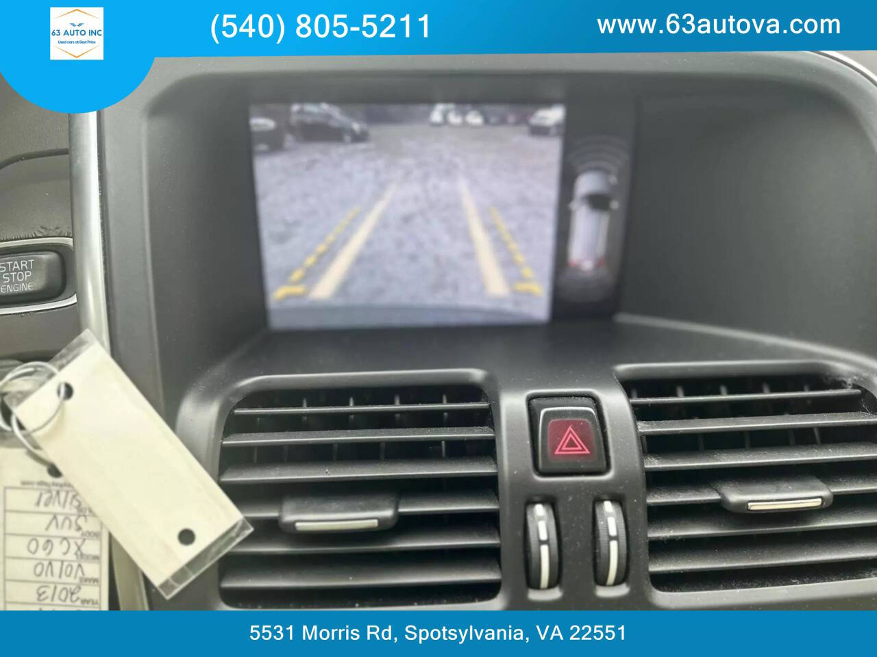 2013 Volvo XC60 for sale at 63 Auto Inc in Spotsylvania, VA