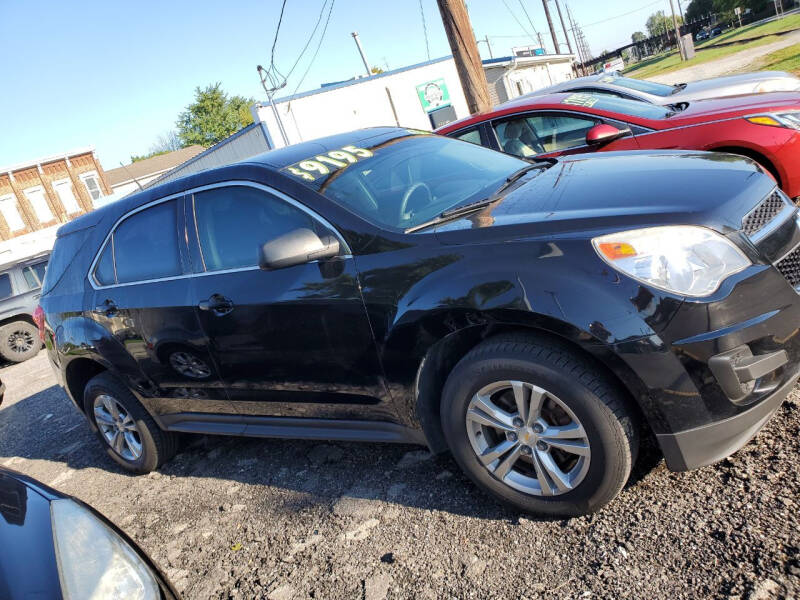 2013 Chevrolet Equinox for sale at A&R Auto Sales and Services LLC in Connersville IN