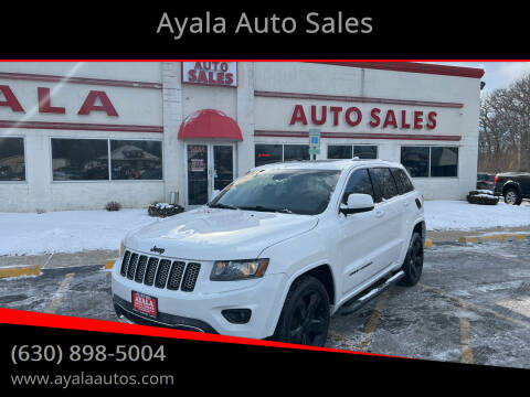 2015 Jeep Grand Cherokee for sale at Ayala Auto Sales in Aurora IL