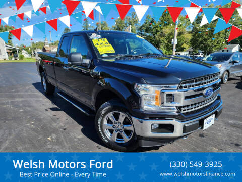 2019 Ford F-150 for sale at Welsh Motors Ford in New Springfield OH