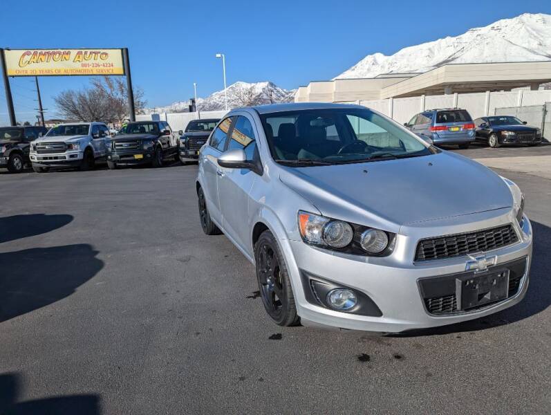 2015 Chevrolet Sonic for sale at Canyon Auto Sales in Orem UT