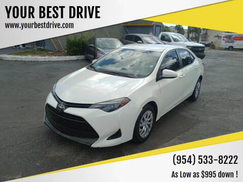 2018 Toyota Corolla for sale at YOUR BEST DRIVE in Oakland Park FL