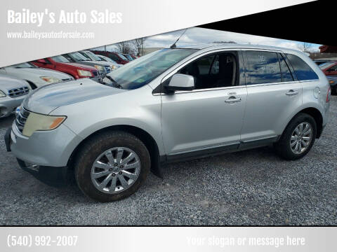 2010 Ford Edge for sale at Bailey's Auto Sales in Cloverdale VA