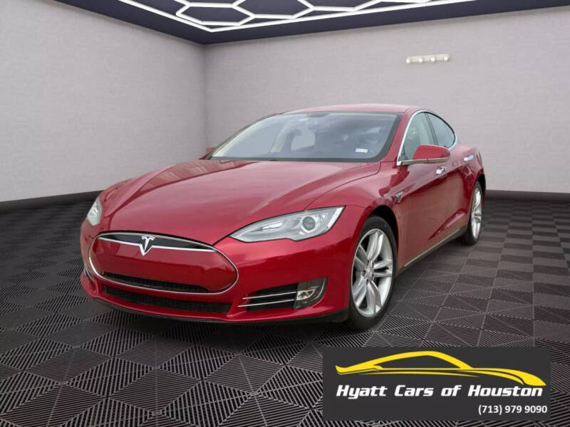 2014 Tesla Model S for sale at Hyatt Cars of Houston in Houston TX