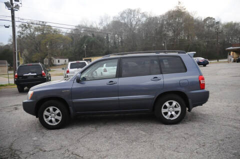 2002 Toyota Highlander for sale at RICHARDSON MOTORS in Anderson SC